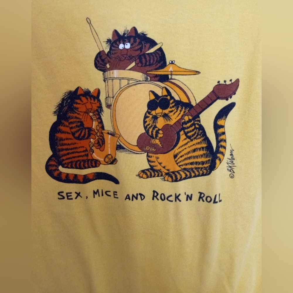 Kliban cat shirt, size M - Picture 4 of 8
